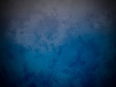 Beyaz ve siyah saati olan mavi ve siyah bir arkaplan