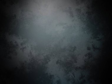 Koyu mavi ve siyah arkaplan, beyaz ve siyah saat.