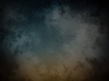 Koyu mavi ve sarı arkaplan ve soluk bir doku.