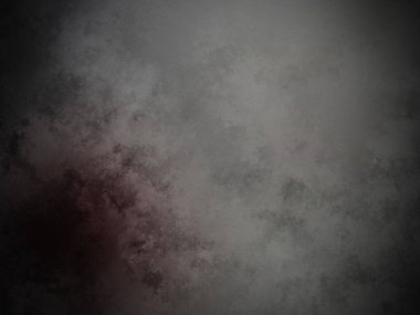 Siyah arka planı olan bir duvarda kan lekesi.