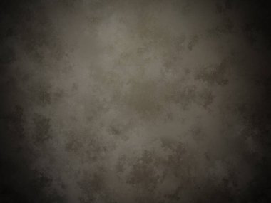 Siyah arkaplanı olan karanlık, kirli bir duvar.