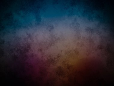 Koyu mavi ve mor bir arka plan ve soluk bir etki