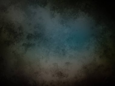 Koyu mavi ve yeşil arkaplan ve soluk bir doku.