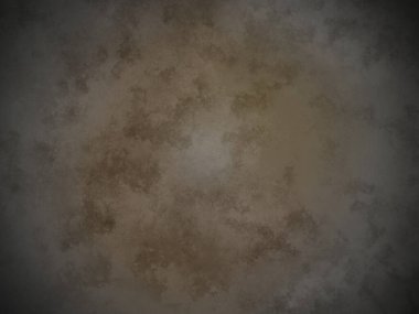Koyu kahverengi grunge arkaplan ve koyu kahverengi merkez