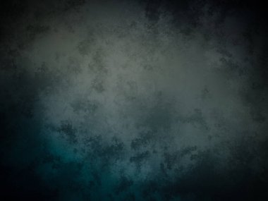 Koyu mavi ve yeşil arkaplan ve soluk bir doku.