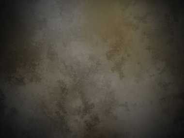 Siyah arkaplanı olan karanlık ve kirli bir duvar.