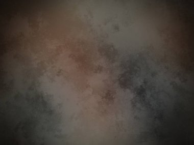 Siyah arkaplanı olan karanlık ve kirli bir duvar.