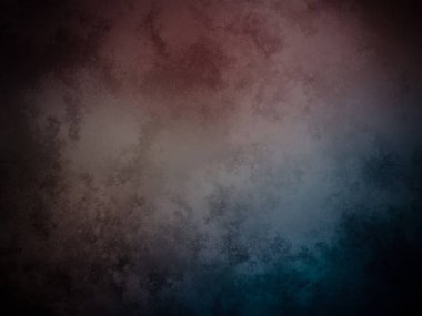 Koyu mavi ve kırmızı bir arkaplan ve soluk bir doku