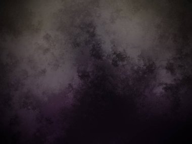 Koyu mor ve siyah arkaplan ve beyaz saat.