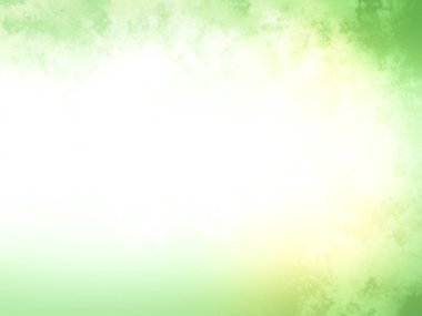 Bulanık ışıklı yeşil ve beyaz bir arkaplan