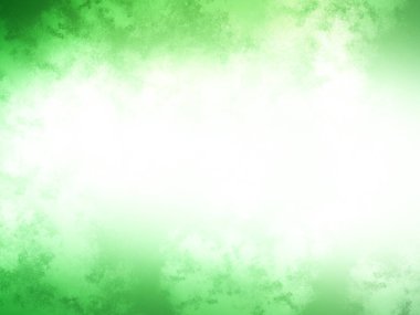 Bulanık efektli yeşil ve beyaz bir arkaplan