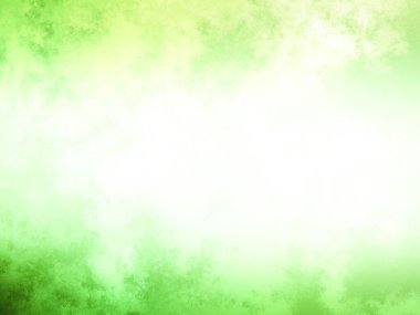 Bulanık efektli yeşil ve beyaz bir arkaplan