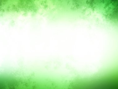 Bulanık efektli yeşil ve beyaz bir arkaplan