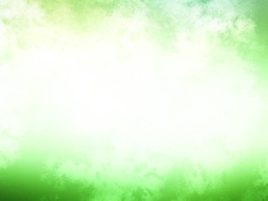 Bulanık gökyüzü ile yeşil ve beyaz bir arkaplan