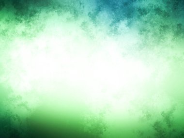 Bulanık efektli yeşil ve mavi bir arkaplan