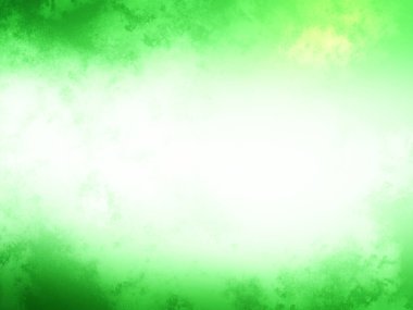 Bulanık efektli yeşil ve beyaz bir arkaplan
