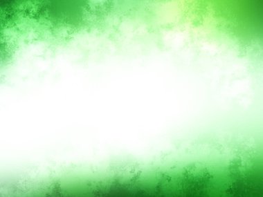 Bulanık efektli yeşil ve beyaz bir arkaplan