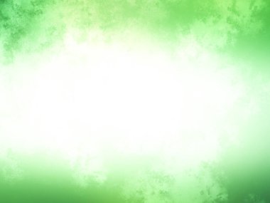 Yeşil ve beyaz arka plan ve ışık