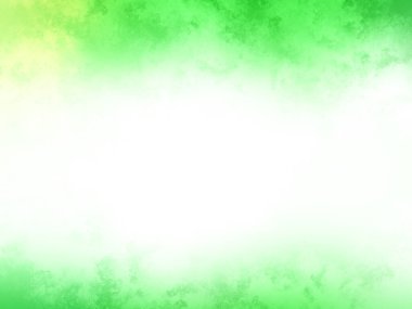 Beyaz kenarlı yeşil ve beyaz bir arkaplan