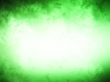 Ortasında ışık olan yeşil bir arkaplan