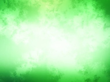 Bulanık efektli yeşil ve beyaz bir arkaplan