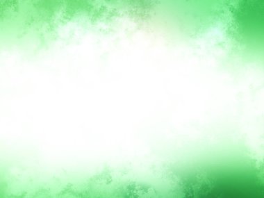 Bulanık efektli yeşil ve beyaz bir arkaplan