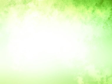 Gökyüzü ve bulutları olan yeşil ve sarı bir arkaplan