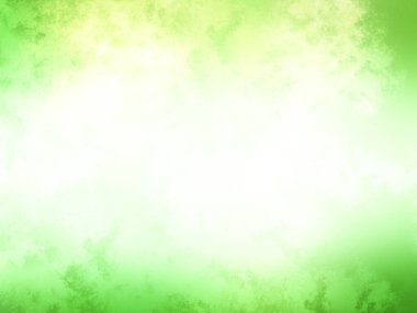 Bulanık efektli yeşil ve beyaz bir arkaplan