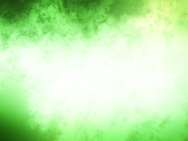 Bulanık efektli yeşil ve beyaz bir arkaplan