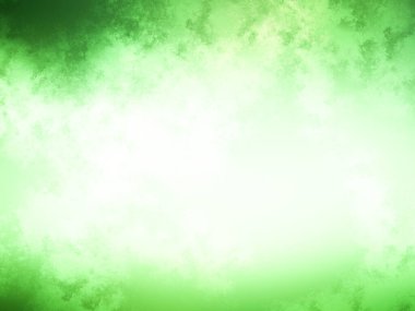 Bulanık efektli yeşil ve beyaz bir arkaplan