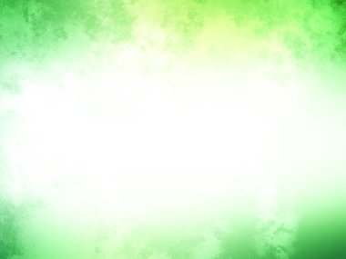 Bulanık efektli yeşil ve beyaz bir arkaplan