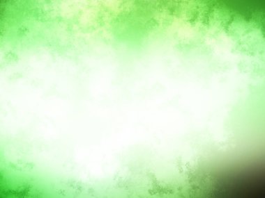 Bulanık efektli yeşil ve beyaz bir arkaplan