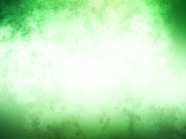 Bulanık efektli yeşil ve beyaz bir arkaplan