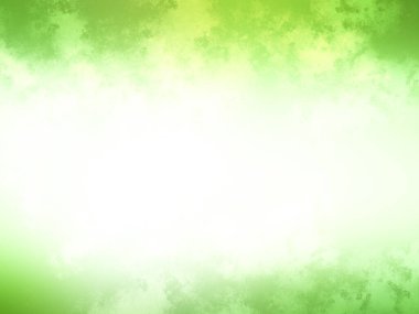 Bulanık efektli yeşil ve beyaz bir arkaplan