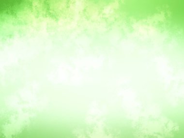 Gökyüzü ve bulutları olan yeşil ve beyaz bir arkaplan