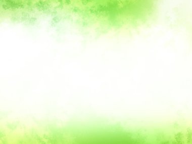 Gökyüzü ve bulutları olan yeşil ve beyaz bir arkaplan