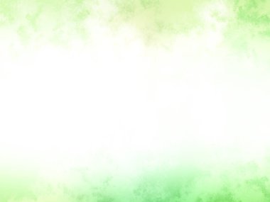 Gökyüzü ve bulutları olan yeşil ve beyaz bir arkaplan