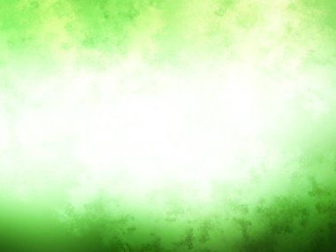 Bulanık efektli yeşil ve beyaz bir arkaplan