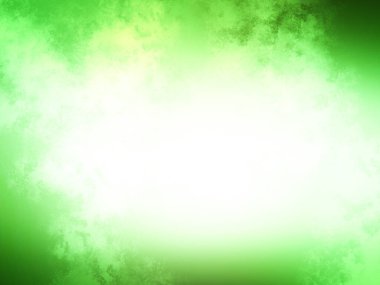 bulanık bir görüntüye sahip yeşil ve beyaz bir arkaplan