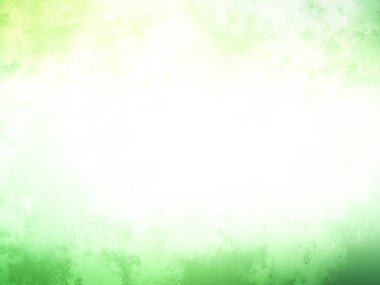 Bulanık efektli yeşil ve beyaz bir arkaplan