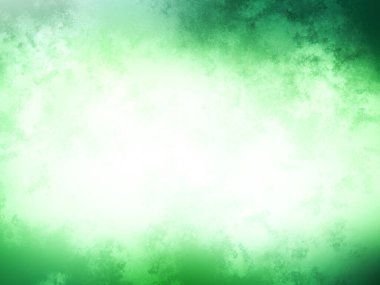 Bulanık efektli yeşil ve beyaz bir arkaplan