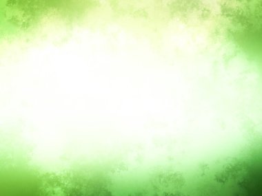 Bulanık efektli yeşil ve beyaz bir arkaplan
