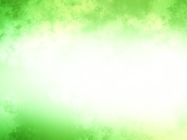 Bulanık efektli yeşil ve beyaz bir arkaplan