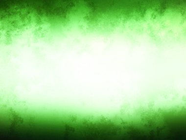 Ortasında ışık olan yeşil bir arkaplan