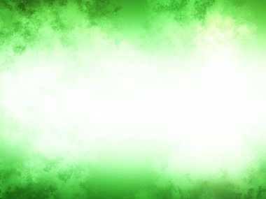 Yeşil ve beyaz arka plan ve ışık