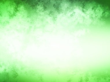 Bulanık efektli yeşil ve beyaz bir arkaplan