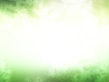 Yeşil ve beyaz bir arkaplan ve bulanık bir tenis oyuncusu görüntüsü.