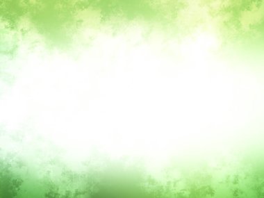 Bulanık efektli yeşil ve beyaz bir arkaplan