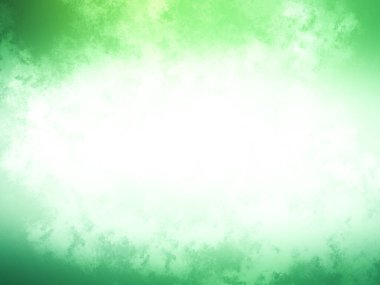 Bulanık gökyüzü ile yeşil ve beyaz bir arkaplan