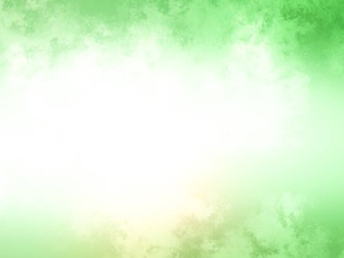 Yeşil ve beyaz arka plan ve ışık